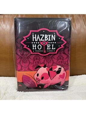 Hazbin Hotel Trading Card Fat Nuggets 9-Pocket Zippered Binder - Brand New